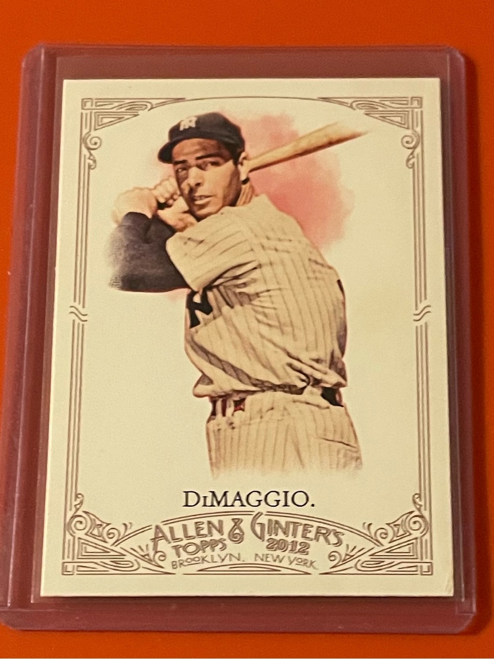 Joe DiMaggio #181 2012 Topps Allen & Ginter Baseball Trading Card